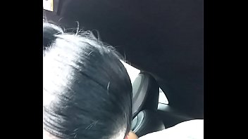 Suck and swallow in car by bbw CIM